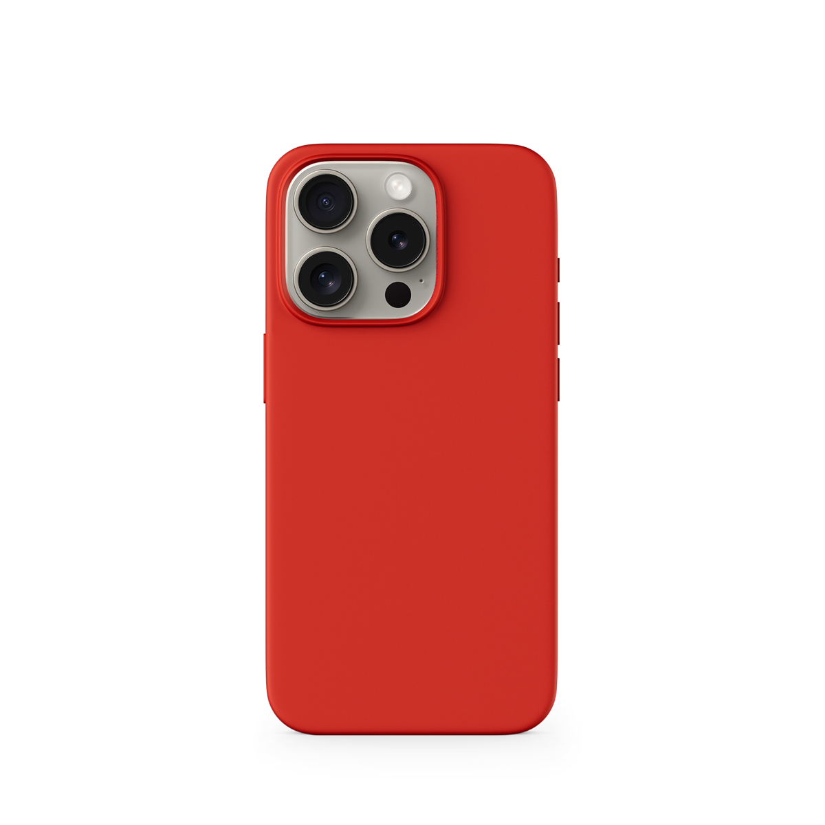 Pro Red Color Epico - iPhone 15 Pro - MagSafe + Silicone Case - Red – iStore Tanzania