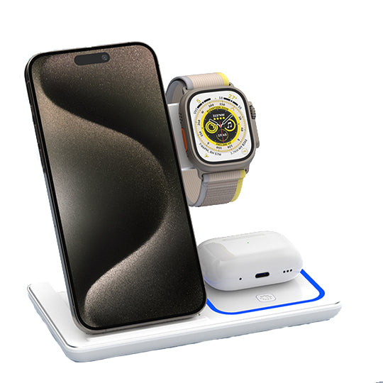 Charging Stand Apple Carga Inalambrica Charging Station Base Carga